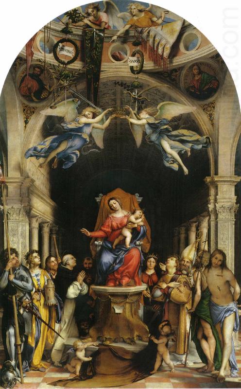 Lorenzo Lotto Martinengo Altarpiece china oil painting image